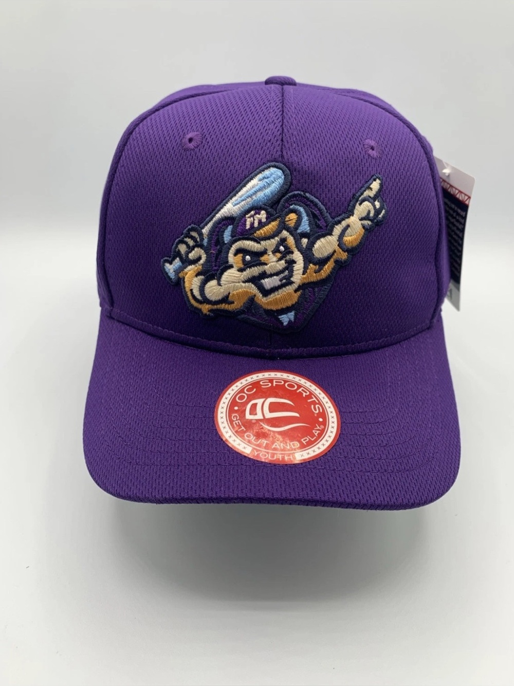 Fort Myers Mighty Mussels Youth Cap OC Sports Minor League Baseball NEW NWT